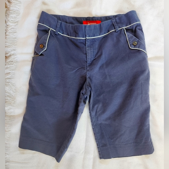Cartonnier (Anthropology) Bermuda Shorts Sz 4 - Picture 1 of 4